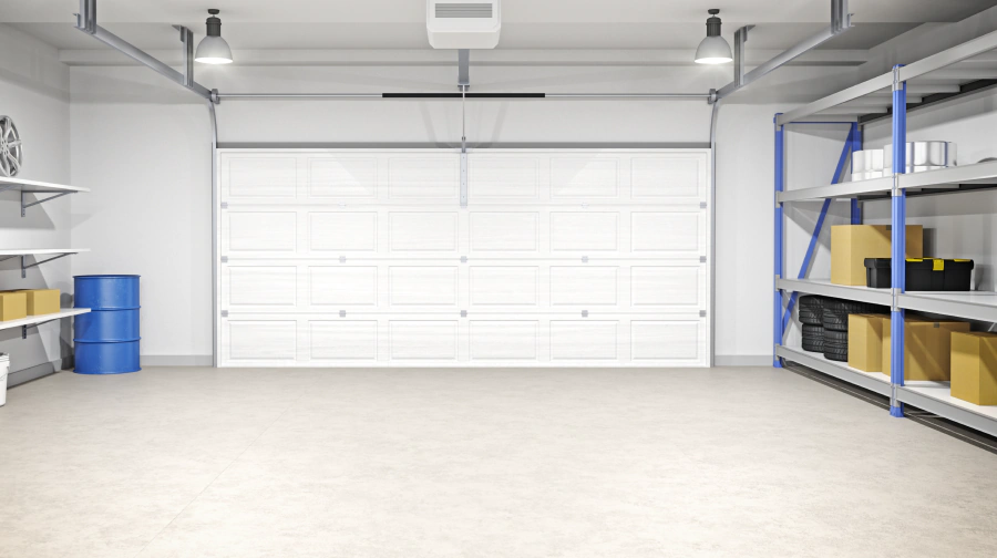 modern garage interior